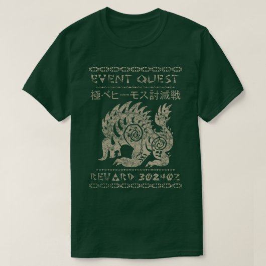 Event Quest Behemoth T-shirt (Design voorkant)