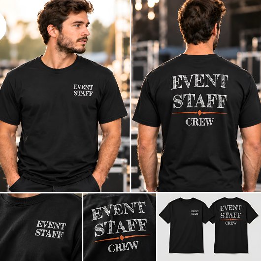 Event Staf Crew T-shirt