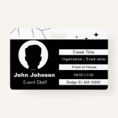 Event Staff Badge (Voorkant)