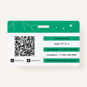 Event Staff Badge (Achterkant)