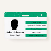 Event Staff Badge (Voorkant)
