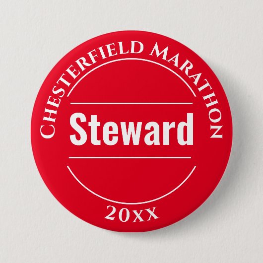 Event Steward Badge Button (Voorkant)