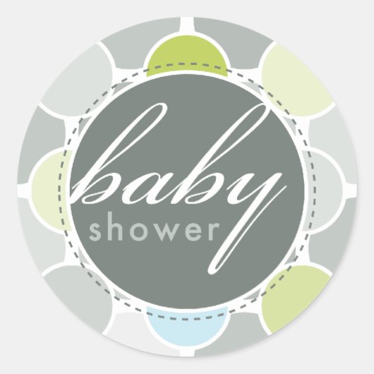 EVENT STICKER:: fizzy spots 1 Ronde Sticker (Voorkant)