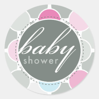 EVENT STICKER:: fizzy spots 2 Ronde Sticker