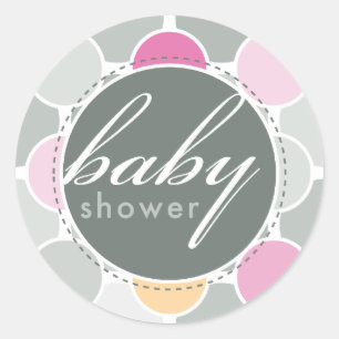 EVENT STICKER:: fizzy spots 3 Ronde Sticker