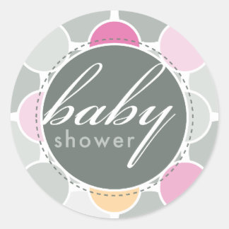 EVENT STICKER:: fizzy spots 3 Ronde Sticker