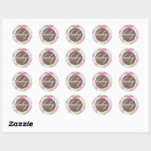 EVENT STICKER:: fizzy spots 4 Ronde Sticker (Vel)