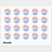Event Stylist Decorated Table Ronde Sticker (Vel)