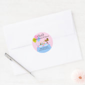 Event Stylist Decorated Table Ronde Sticker (Envelop)