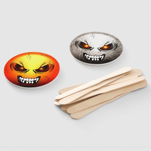 Éventail Angermoji Handwaaier (Niet-gemonteerd)