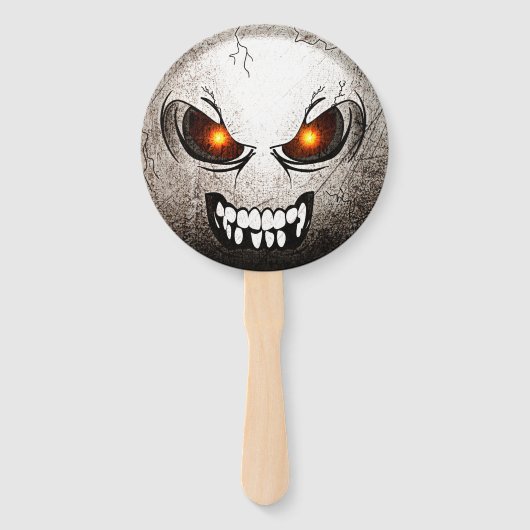 Éventail Angermoji Handwaaier (Achterkant)