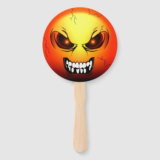 Éventail Angermoji Handwaaier (Voorkant)