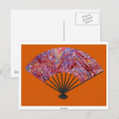 Eventail marbré briefkaart (Voorkant / Achterkant)