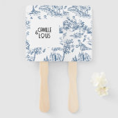 Eventail Victoria Handwaaier (Voorkant en achterkant)