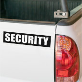 Eventbeveiligingspersoneel Bumpersticker (Op Truck)