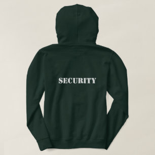 Eventbeveiligingspersoneel hoodie voor bemanningsl