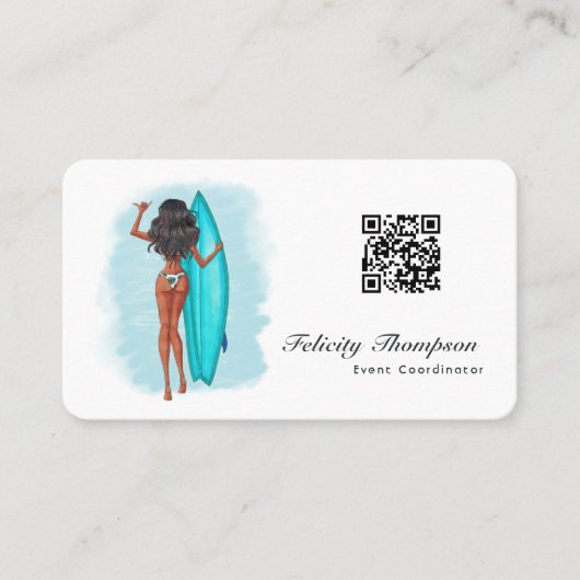 Eventcoördinator QR-code Visitekaartje (Voorkant)
