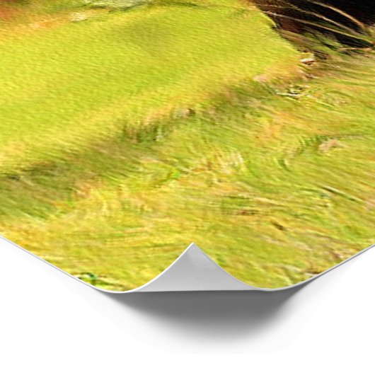 Eventer - Horse Art Poster (Hoek)