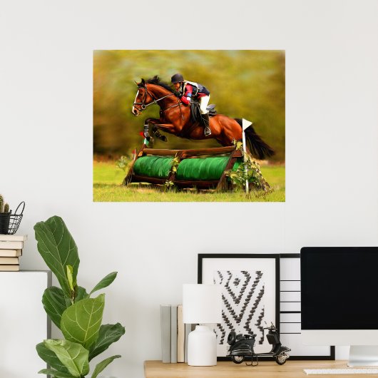 Eventer - Horse Art Poster (Thuiskantoor)