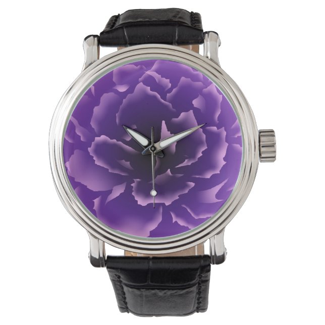 Eventide Peony Horloge (Voorkant)