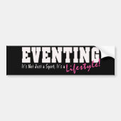 Eventing Lifestyle Bumpersticker (Voorkant)