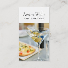 Events Bartender Visitekaartje