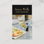 Events Bartender Visitekaartje (Voorkant)