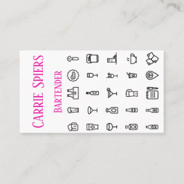 Events Bartender Visitekaartje