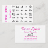 Events Bartender Visitekaartje (Voorkant / Achterkant)