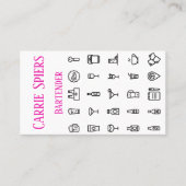 Events Bartender Visitekaartje (Voorkant)