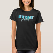 Events Don t Plan Themselves Leopard Pattern Event T-shirt (Voorkant)