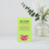 Events Management Company Visitekaartje (Staand voorkant)