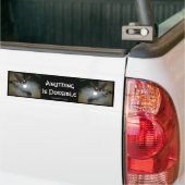 Eventuele Eagle Inspiration Bumpersticker (Op Truck)