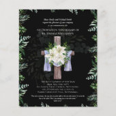 EVENTUELE Jubileum Uitnodiging Lilys (Voorkant)