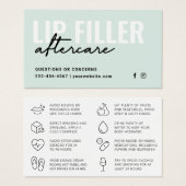 Eventuele kleuropvulinstructies Nazorg Kaart (Voorkant /achterkant)