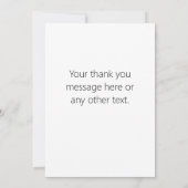 Eventuele twee logo's of Afbeeldingen herhalingspa Bedankkaart (Achterkant)