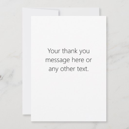 Eventuele twee logo's of Afbeeldingen herhalingspa Bedankkaart (Achterkant)