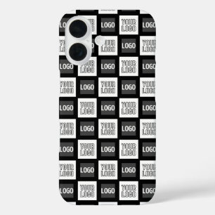 Eventuele twee logo's of Afbeeldingen herhalingspa iPhone 16 Hoesje