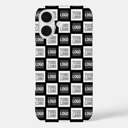 Eventuele twee logo's of Afbeeldingen herhalingspa Case-Mate iPhone Case (Achterkant)