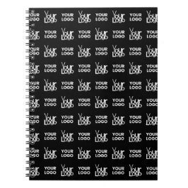 Eventuele twee logo's of Afbeeldingen herhalingspa Notitieboek