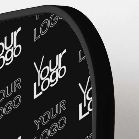 Eventuele twee logo's of Afbeeldingen herhalingspa Pickleball Paddle (Links Detail)