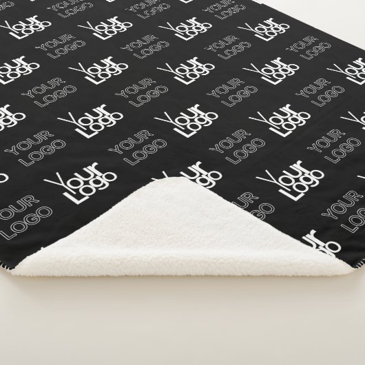 Eventuele twee logo's of Afbeeldingen herhalingspa Sherpa Deken (3/4)