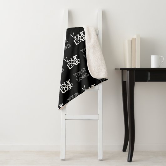 Eventuele twee logo's of Afbeeldingen herhalingspa Sherpa Deken (In situ)