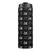 Eventuele twee logo's of Afbeeldingen herhalingspa Thermosbeker (Voorkant)