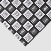 Eventuele twee logo's of Afbeeldingen herhalingspa Tissuepapier (Detail)