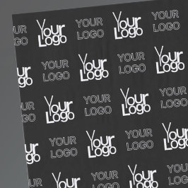 Eventuele twee logo's of Afbeeldingen herhalingspa Tissuepapier