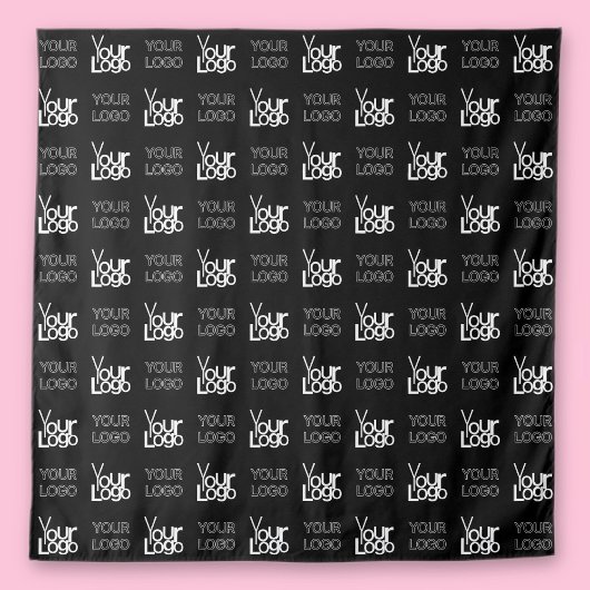 Eventuele twee logo's of Afbeeldingen herhalingspa Wandkleed