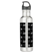 Eventuele twee logo's of Afbeeldingen herhalingspa Waterfles (Achterkant)