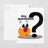 Eventuele vragen briefkaart (Voorkant / Achterkant)