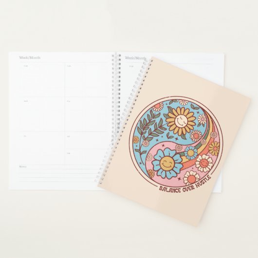 Evenwicht boven hectiek planner (Display)